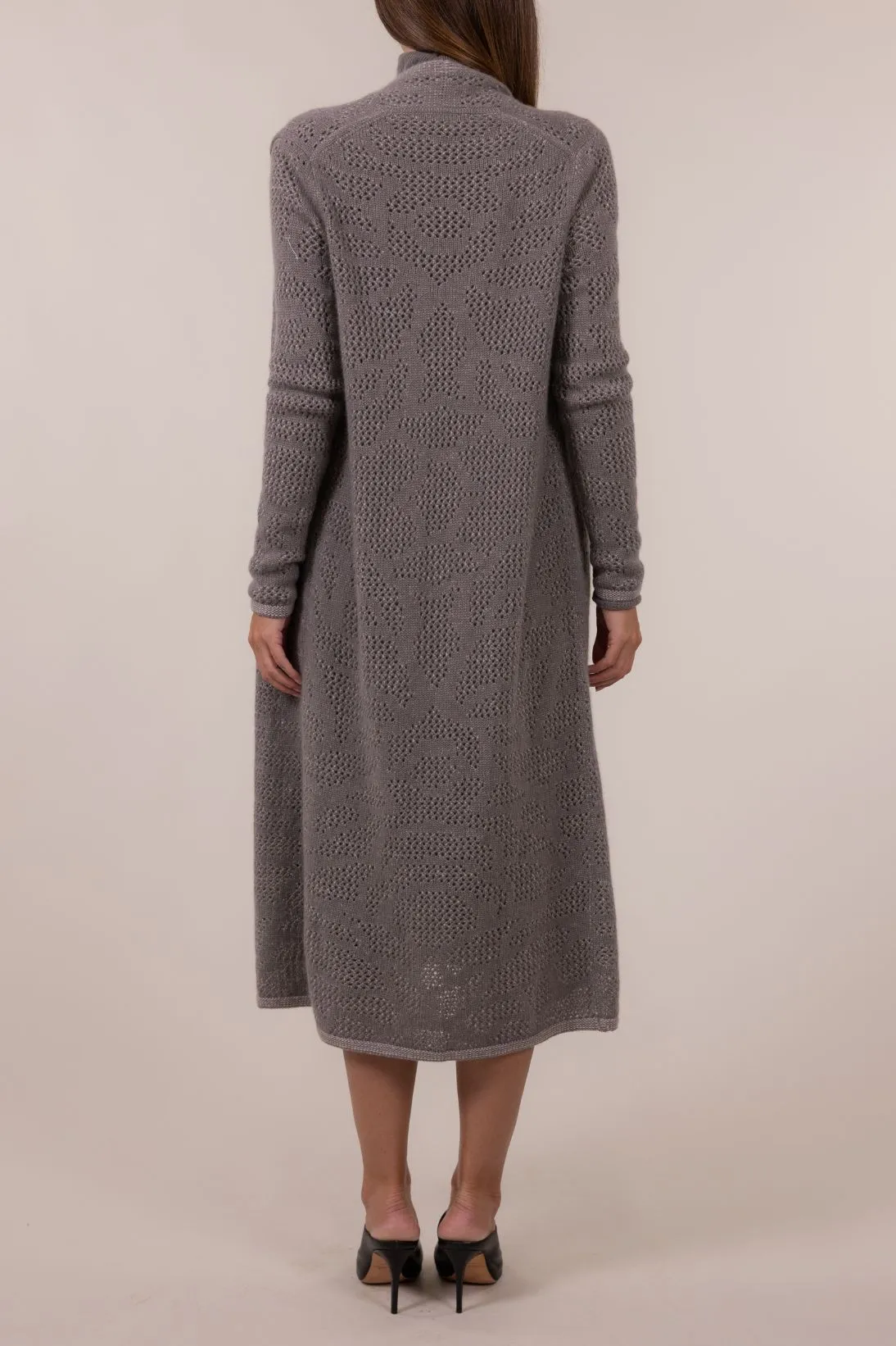 FANCY MESH CARDIGAN