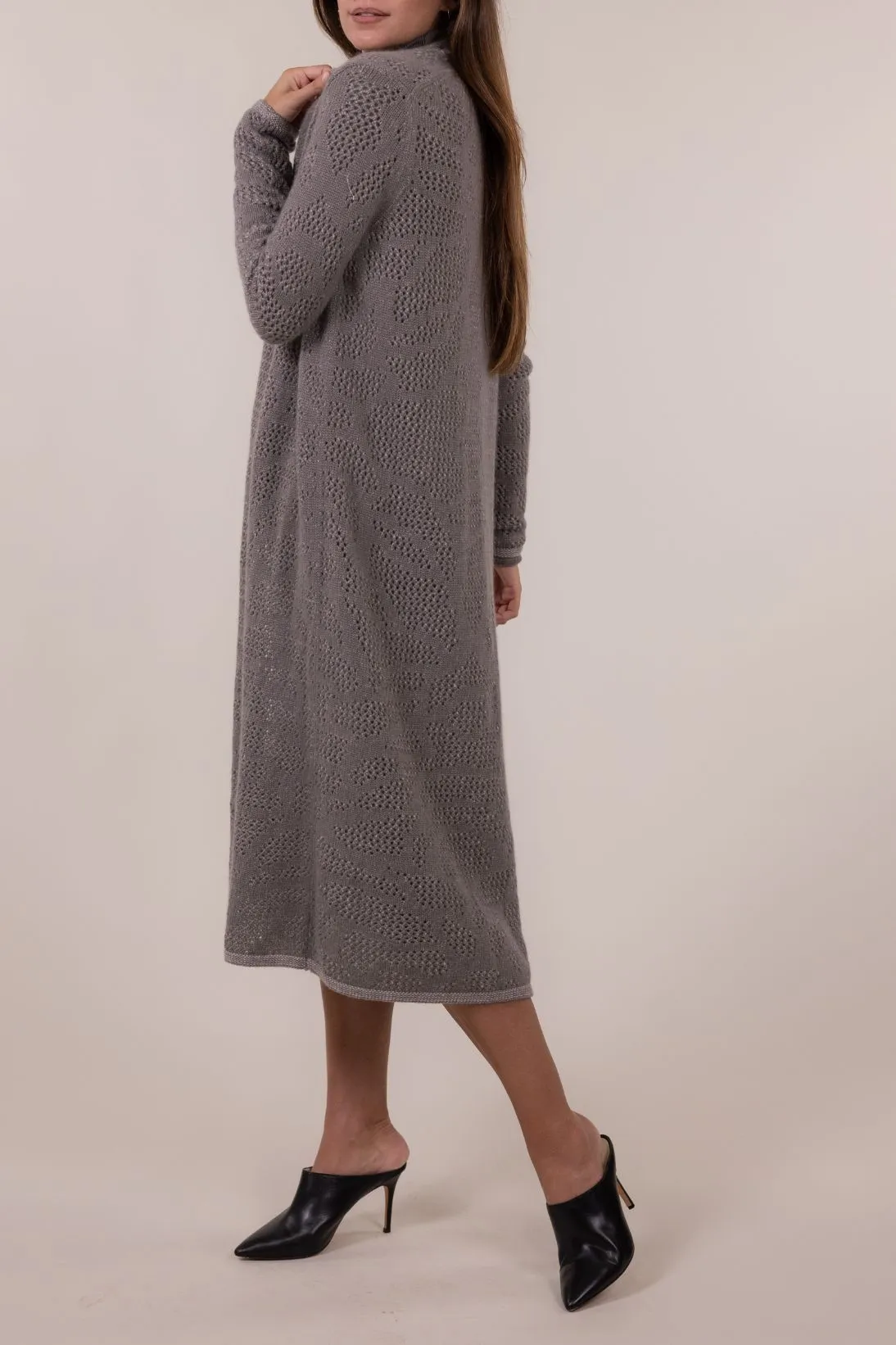 FANCY MESH CARDIGAN