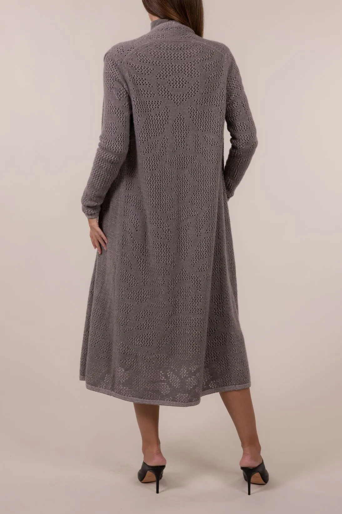 FANCY MESH CARDIGAN