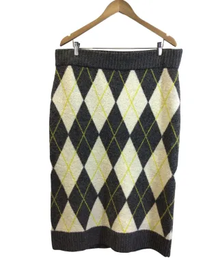 H&M Women Casual Skirts Regular fit in Gray - XL