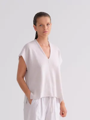 KristenseN Du Nord Cashmere Sleeveless in Soft Orchid