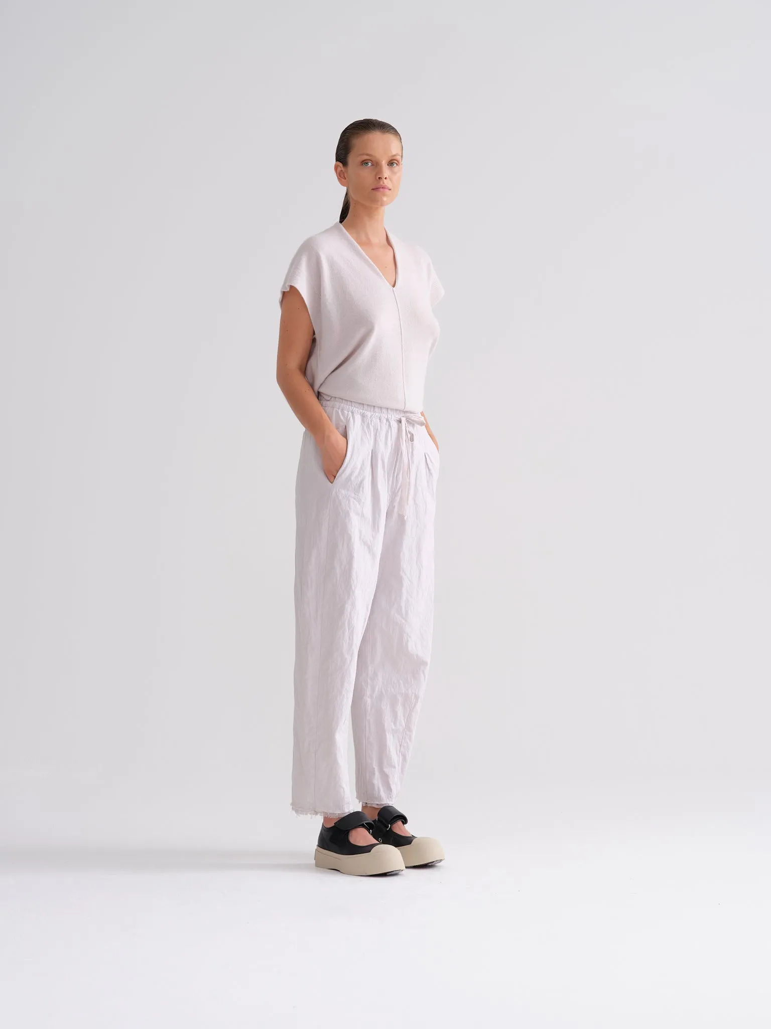 KristenseN Du Nord Cashmere Sleeveless in Soft Orchid
