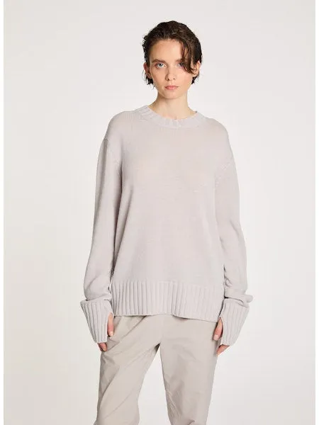 Lis Lareida Roberta Cashmere Jumper in Chalk