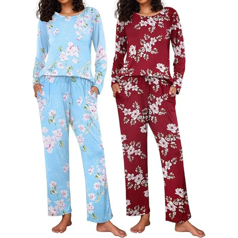Long Sleeve Loungewear Set  Comfortable Sleepwear