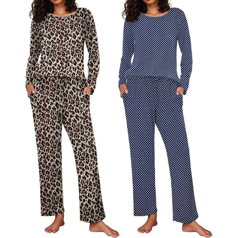 Long Sleeve Loungewear Set  Comfortable Sleepwear