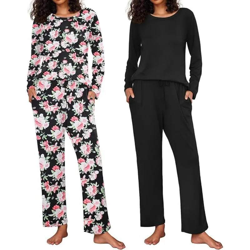 Long Sleeve Loungewear Set  Comfortable Sleepwear