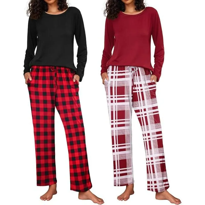 Long Sleeve Loungewear Set  Comfortable Sleepwear