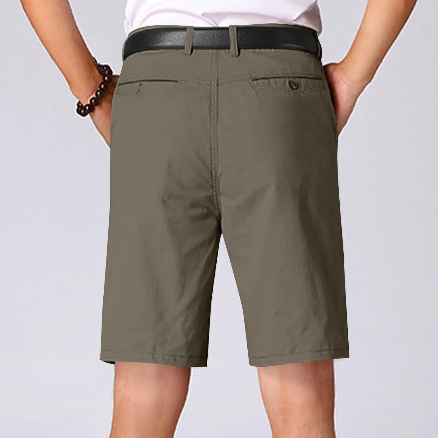 Mens Running Shorts,Boy's Slim Fit Casual Stretch Joggers Classic-Fit Casual Cargo Work Short Pants Hiking Pants Men