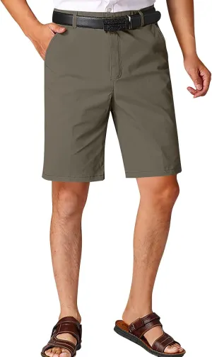 Mens Running Shorts,Boy's Slim Fit Casual Stretch Joggers Classic-Fit Casual Cargo Work Short Pants Hiking Pants Men