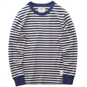 Men's Vintage Autumn Bottom Striped Long Sleeve T-shirt