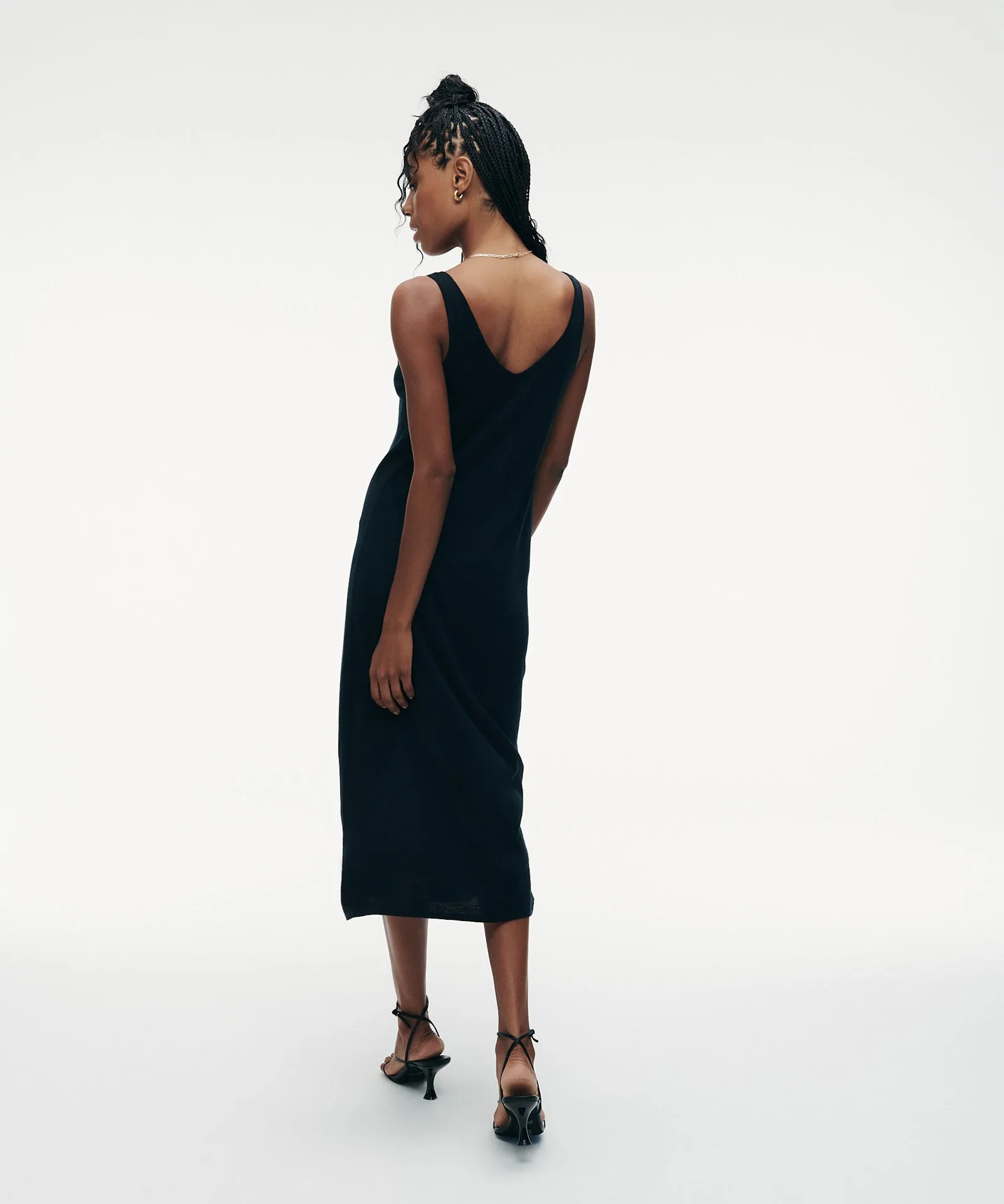 Super Fine Cashmere Tank Dress