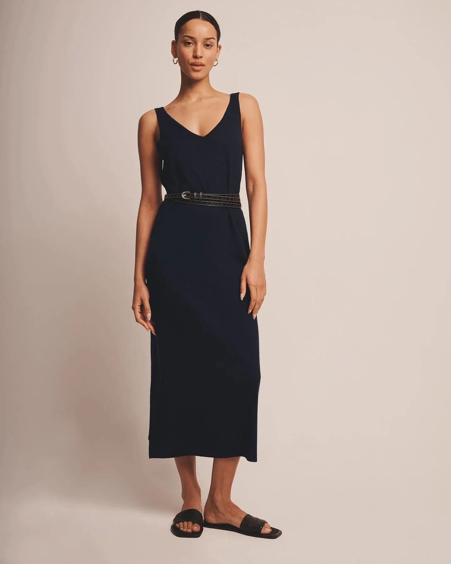 Super Fine Cashmere Tank Dress