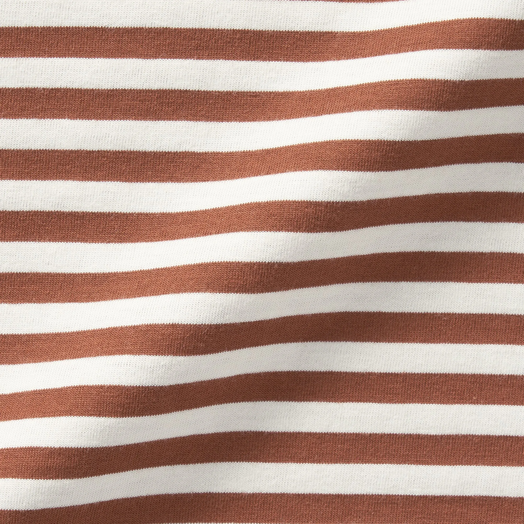 Women's Jersey Crew Neck Long Sleeve Striped T-Shirt