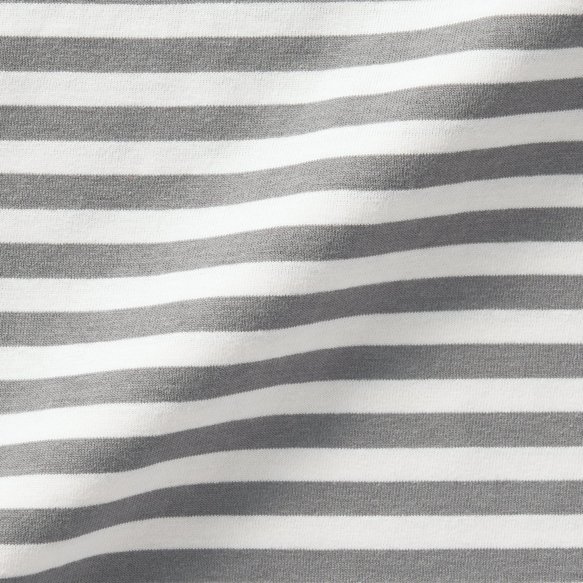 Women's Jersey Crew Neck Long Sleeve Striped T-Shirt