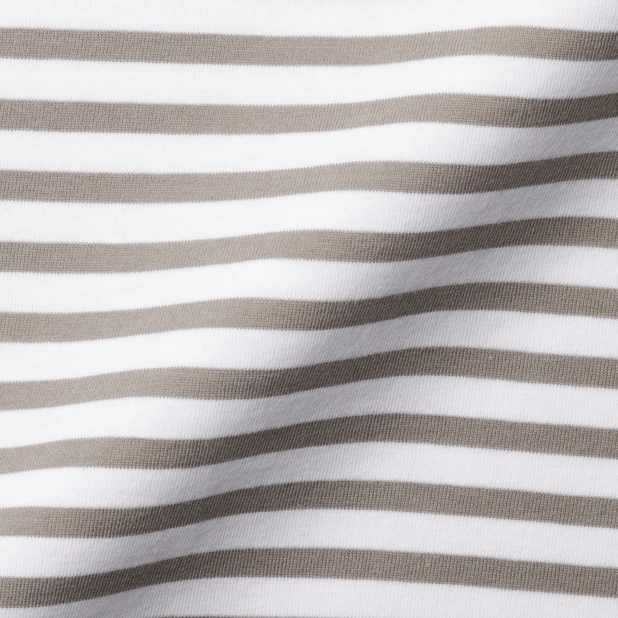 Women's Jersey Crew Neck Short Sleeve Striped T-Shirt