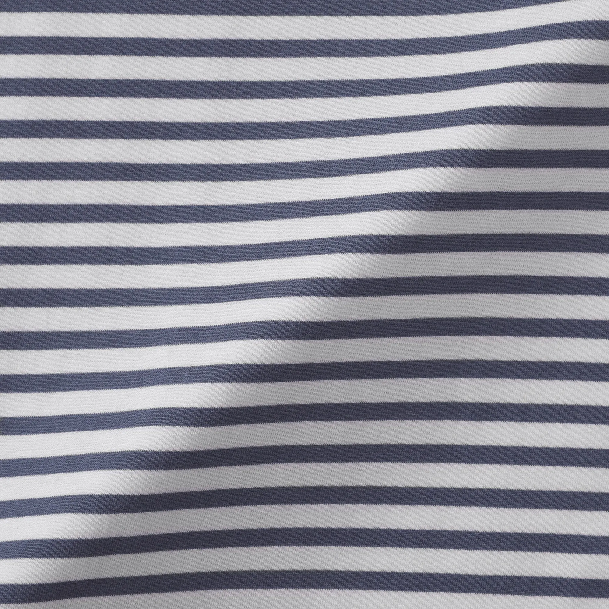 Women's Jersey Crew Neck Short Sleeve Striped T-Shirt