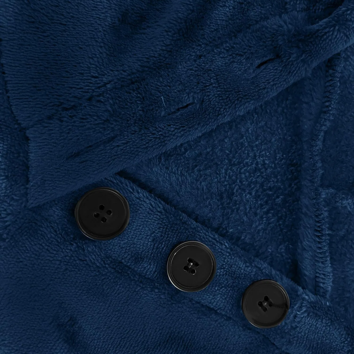 Womens Sherpa Fuzzy Pullover Hoodies Comfy Oversized Sweatshirts With Pockets Button Down Fuzzy Warm Sweaters Tops