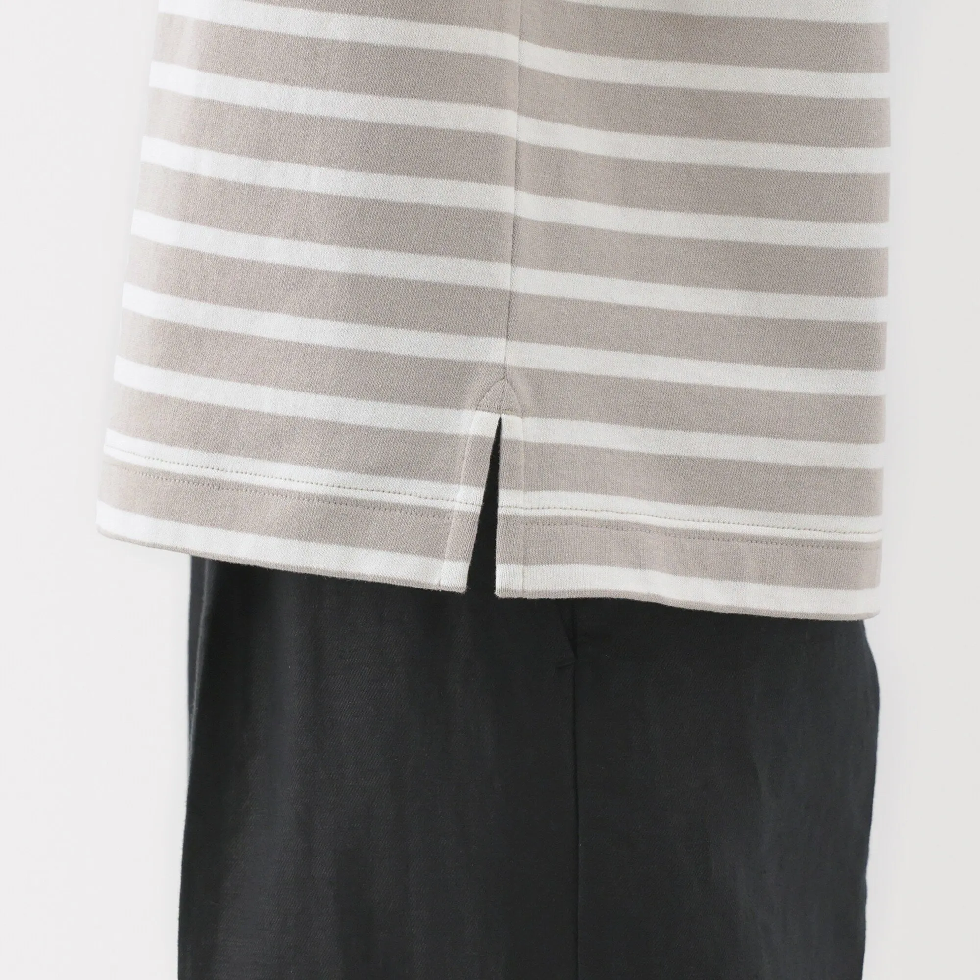 Women's Striped Boat Neck Short Sleeve T-Shirt